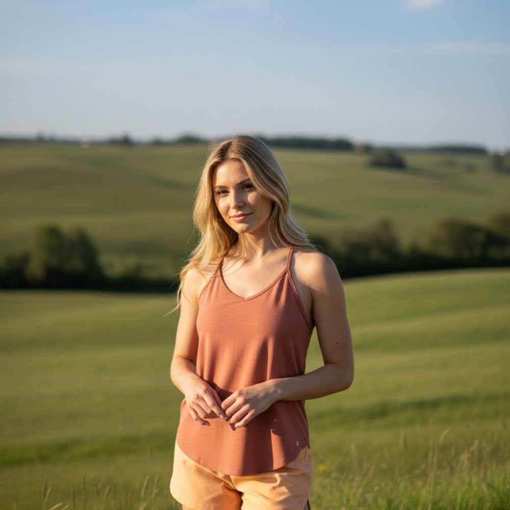 Calia- Women’s Renew Strappy Tank In Copper